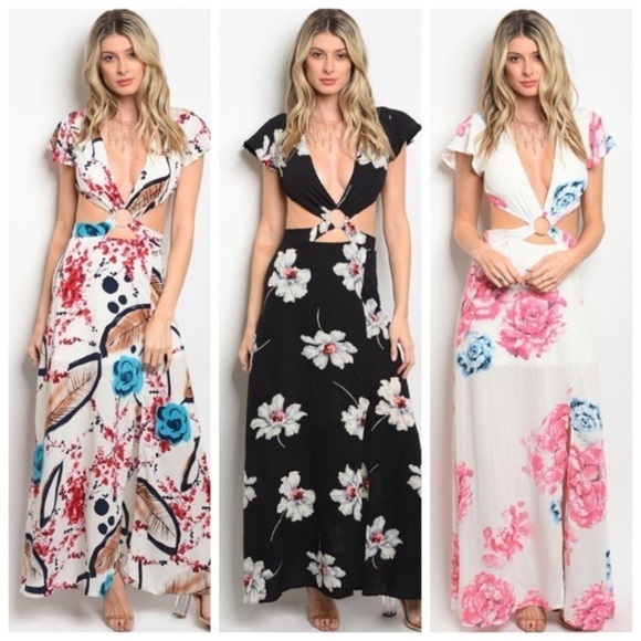 🆕New eye catching floral dress - Picture 3 of 4